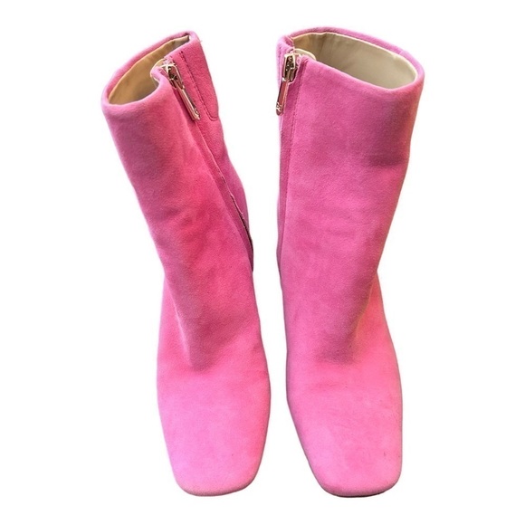 Sam Edelman Codie Booties pink suede - Picture 4 of 15